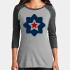 Women's Perfect Tri ® 3/4 Sleeve Raglan Thumbnail