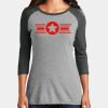 Women's Perfect Tri ® 3/4 Sleeve Raglan Thumbnail