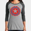 Women's Perfect Tri ® 3/4 Sleeve Raglan Thumbnail