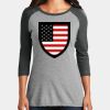 Women's Perfect Tri ® 3/4 Sleeve Raglan Thumbnail