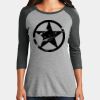 Women's Perfect Tri ® 3/4 Sleeve Raglan Thumbnail