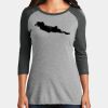 Women's Perfect Tri ® 3/4 Sleeve Raglan Thumbnail