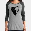 Women's Perfect Tri ® 3/4 Sleeve Raglan Thumbnail