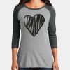 Women's Perfect Tri ® 3/4 Sleeve Raglan Thumbnail