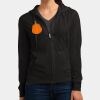 Women's Fitted Jersey Full Zip Hoodie Thumbnail