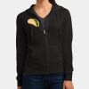 Women's Fitted Jersey Full Zip Hoodie Thumbnail