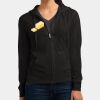 Women's Fitted Jersey Full Zip Hoodie Thumbnail