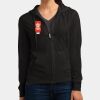 Women's Fitted Jersey Full Zip Hoodie Thumbnail