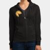 Women's Fitted Jersey Full Zip Hoodie Thumbnail