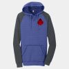 Young Mens Lightweight Fleece Raglan Hoodie Thumbnail
