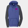 Young Mens Lightweight Fleece Raglan Hoodie Thumbnail