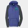 Young Mens Lightweight Fleece Raglan Hoodie Thumbnail