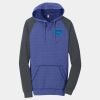 Young Mens Lightweight Fleece Raglan Hoodie Thumbnail