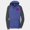 Young Mens Lightweight Fleece Raglan Hoodie Thumbnail