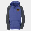 Young Mens Lightweight Fleece Raglan Hoodie Thumbnail