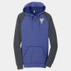 Young Mens Lightweight Fleece Raglan Hoodie Thumbnail