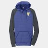Young Mens Lightweight Fleece Raglan Hoodie Thumbnail