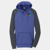 Young Mens Lightweight Fleece Raglan Hoodie Thumbnail