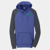 Young Mens Lightweight Fleece Raglan Hoodie Thumbnail