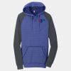 Young Mens Lightweight Fleece Raglan Hoodie Thumbnail