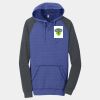Young Mens Lightweight Fleece Raglan Hoodie Thumbnail