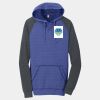 Young Mens Lightweight Fleece Raglan Hoodie Thumbnail