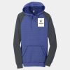 Young Mens Lightweight Fleece Raglan Hoodie Thumbnail