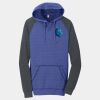 Young Mens Lightweight Fleece Raglan Hoodie Thumbnail