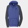 Young Mens Lightweight Fleece Raglan Hoodie Thumbnail