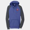 Young Mens Lightweight Fleece Raglan Hoodie Thumbnail