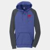 Young Mens Lightweight Fleece Raglan Hoodie Thumbnail