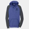 Young Mens Lightweight Fleece Raglan Hoodie Thumbnail