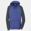 Young Mens Lightweight Fleece Raglan Hoodie Thumbnail