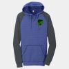 Young Mens Lightweight Fleece Raglan Hoodie Thumbnail