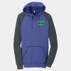 Young Mens Lightweight Fleece Raglan Hoodie Thumbnail