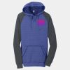 Young Mens Lightweight Fleece Raglan Hoodie Thumbnail