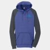 Young Mens Lightweight Fleece Raglan Hoodie Thumbnail