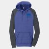 Young Mens Lightweight Fleece Raglan Hoodie Thumbnail