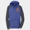 Young Mens Lightweight Fleece Raglan Hoodie Thumbnail