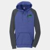 Young Mens Lightweight Fleece Raglan Hoodie Thumbnail