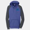 Young Mens Lightweight Fleece Raglan Hoodie Thumbnail
