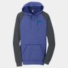 Young Mens Lightweight Fleece Raglan Hoodie Thumbnail