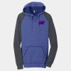 Young Mens Lightweight Fleece Raglan Hoodie Thumbnail