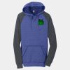 Young Mens Lightweight Fleece Raglan Hoodie Thumbnail