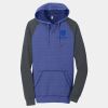 Young Mens Lightweight Fleece Raglan Hoodie Thumbnail