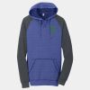 Young Mens Lightweight Fleece Raglan Hoodie Thumbnail
