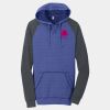 Young Mens Lightweight Fleece Raglan Hoodie Thumbnail