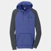 Young Mens Lightweight Fleece Raglan Hoodie Thumbnail