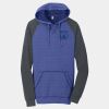 Young Mens Lightweight Fleece Raglan Hoodie Thumbnail
