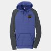 Young Mens Lightweight Fleece Raglan Hoodie Thumbnail